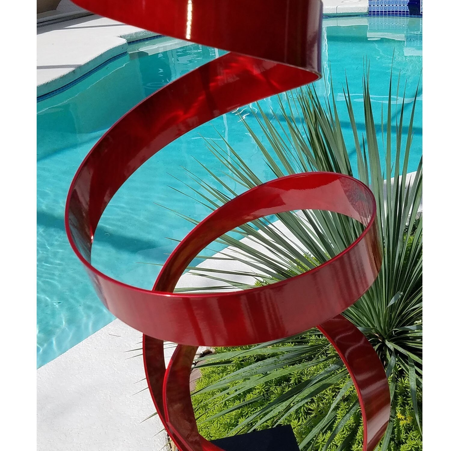 Shop Statements2000 Extra Large Red Modern Metal Garden Sculpture