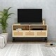 preview thumbnail 1 of 3, 3 Drawer TV stand Natural