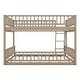 preview thumbnail 15 of 15, Full XL over Queen Bunk Bed with Ladder and Guardrails