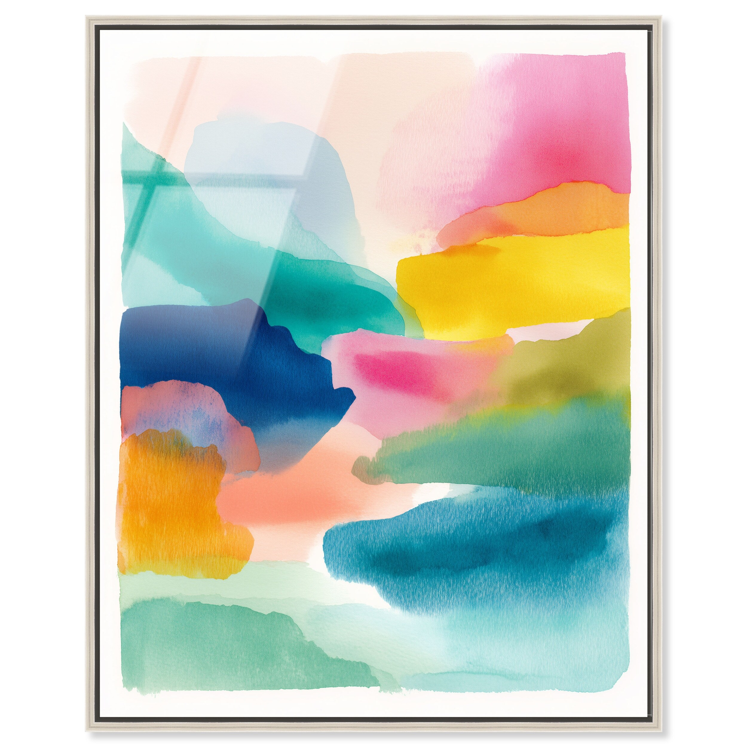 Dreamy Vistas III Whimsy Coastal Art Acrylic Print by Art Remedy