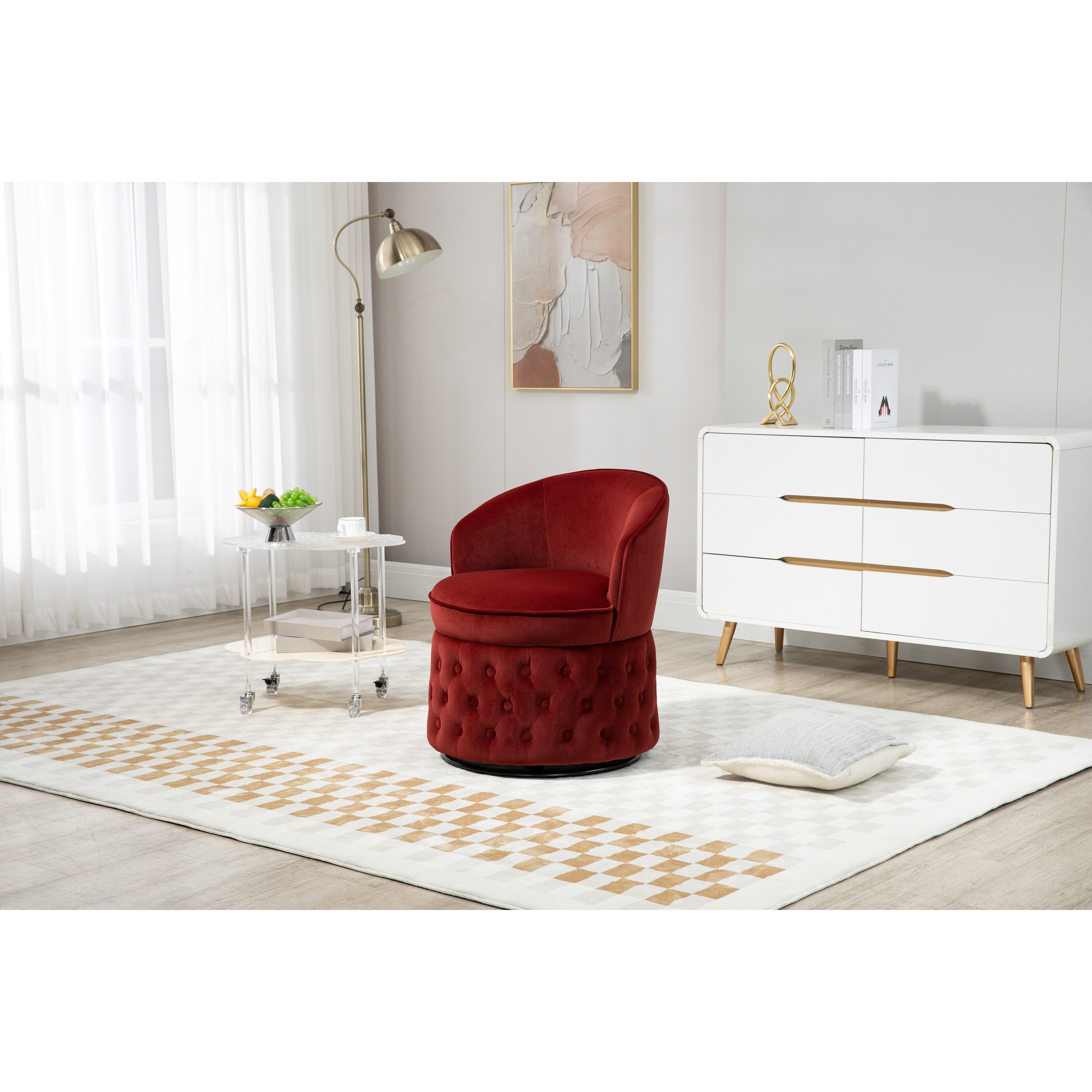 Velvet deals bucket chair