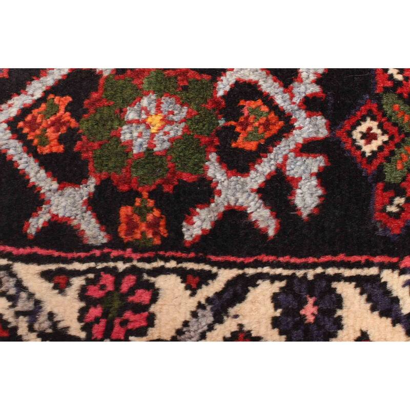 ECARPETGALLERY Hand-knotted Andelz Red Wool Rug - 3'11 x 6'4