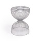 preview thumbnail 1 of 4, Nicholas Metal Side Table Silver
