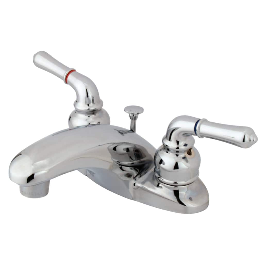 Kingston Brass Magellan 1.2 GPM Centerset Bathroom Faucet with Pop-Up