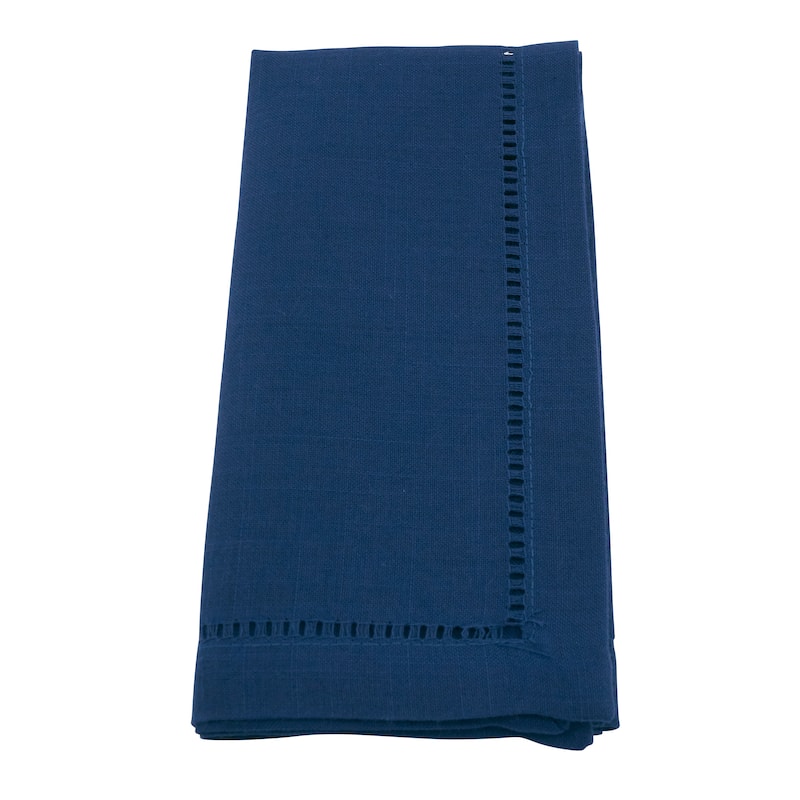 Classic Hemstitch Border Dinner Napkin (Set of 12)