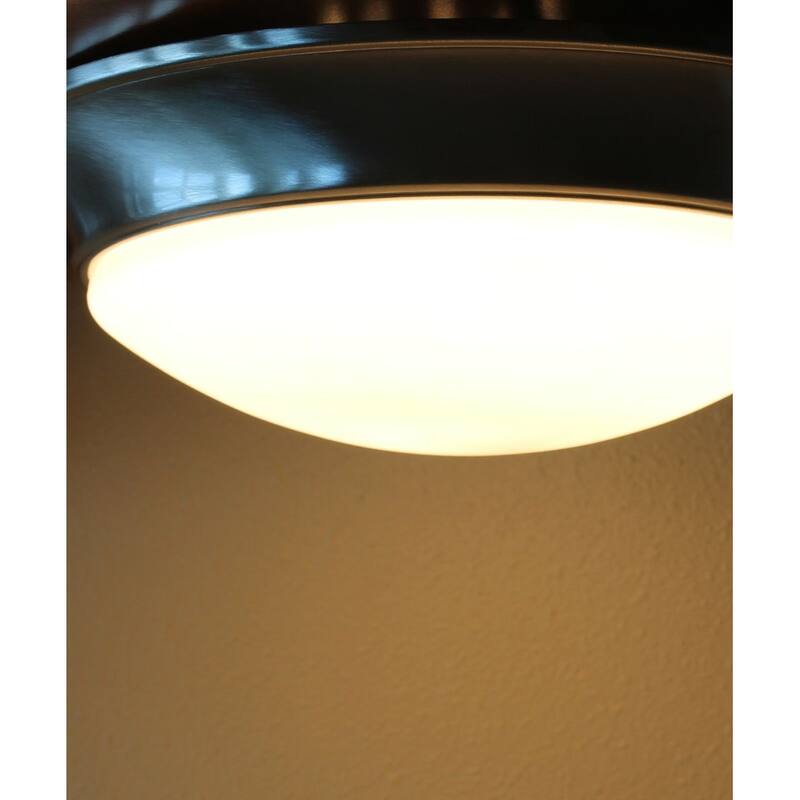 13"w 1-Light LED Flush Mount [6 PACK] Ceiling Lights Brushed Nickel Finish by RP Lighting