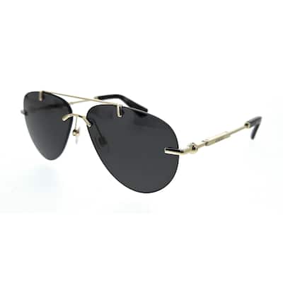 Burberry 0BE3151 110987 Light Gold Aviator Sunglasses for Womens