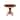 36" Solid Wood Round Top Pedestal Dining Table with 12 in Leaf