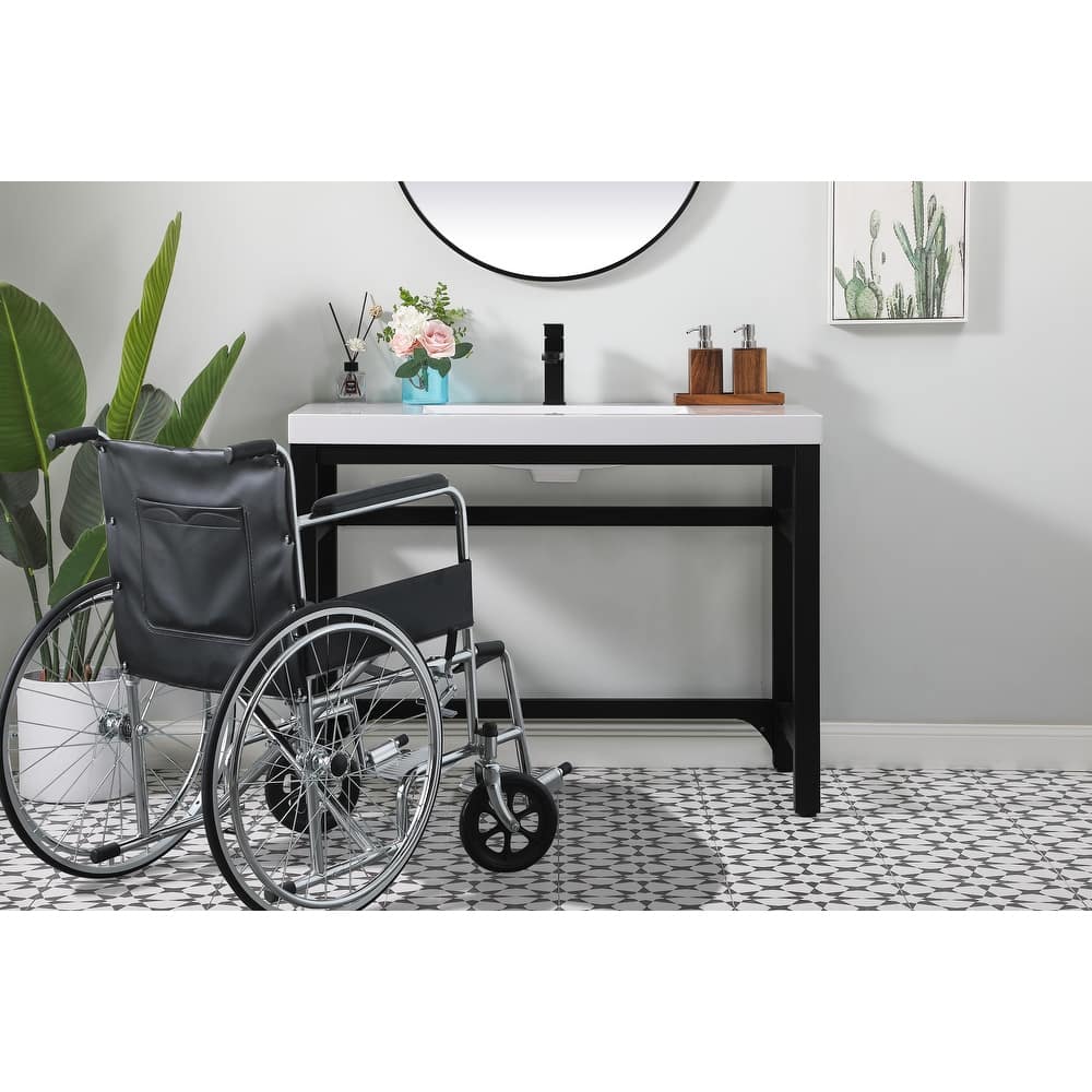 Luna 36 - 60 Inch ADA Compliant Single Bathroom Vanity