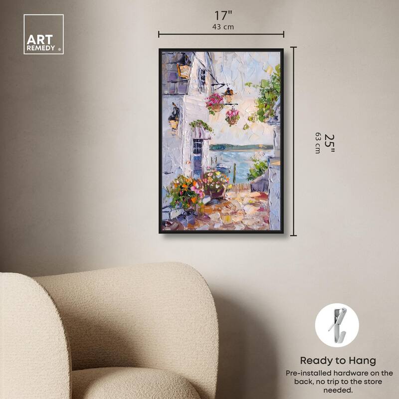 Harbor Hideaway I Canvas by Art Remedy
