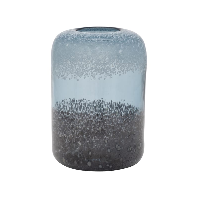 Sagebrook Home Glass Multi Cylinder Ombre Vase