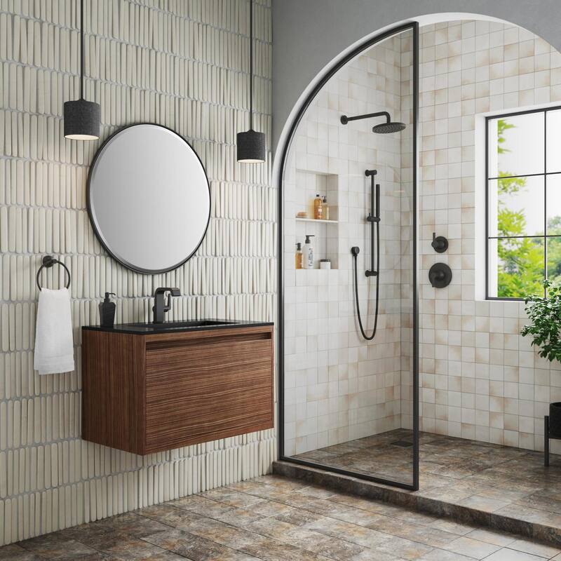 James Martin Vanities 805-V31.5-MB-CH Mantova 32" Single Basin Poplar