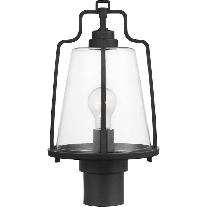 Benton Harbor Collection One-Light Post Lantern with DURASHIELD - 12.200" x 18.900" x 12.200"
