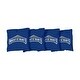 preview thumbnail 1 of 1, Mount St. Marys Mountaineers Blue Cornhole Bags All-Weather Resin Filled