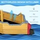 preview thumbnail 18 of 29, Kids Picnic Table with Umbrella and Storage Inside, Sand and Water Table, Kids Outdoor Furniture, Wooden Bench Backyard