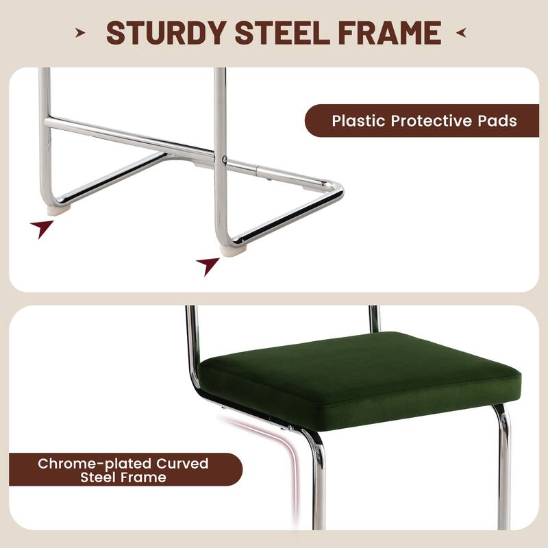 Set of 3 Counter Height Bar Stools with Woven Rattan Back and Footrest for Kitchen Island - 26" H