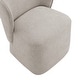 preview thumbnail 33 of 51, Spruce & Spring Kyle Morden Fabric Dining Room Chair with Casters Wrap-round Back