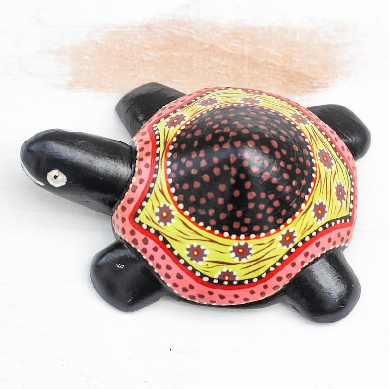 Novica Handmade Slowly Wood Sculpture