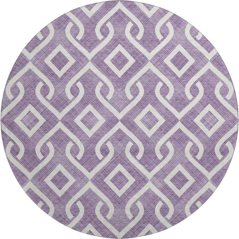 Premium Washable Super Soft Modern Medallions Mayfield Rug