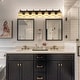 preview thumbnail 74 of 182, 2/3/4-Light Modern Bathroom Crystal Vanity Light Wall Sconces