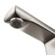 preview thumbnail 6 of 5, Eviva Moderna 2-Handle Waterfall Widespread Bathroom Faucet with Deckplate Included in Brushed Nickel