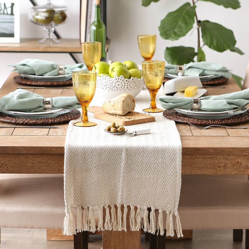 Chevron Handloom Table Runner