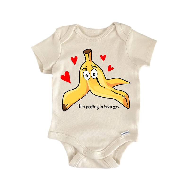 I'm Peeling Best Friends Bff Bestie Valentine's Day - Baby Boy Girl Clothes Bodysuit - White - 3-6M