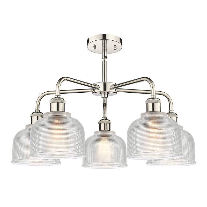 Innovations Lighting 516-5CR-15-24 Dayton Chandelier Dayton 5 Light