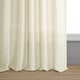 preview thumbnail 9 of 41, Exclusive Fabrics Signature French Linen Sheer Curtain (1 Panel)