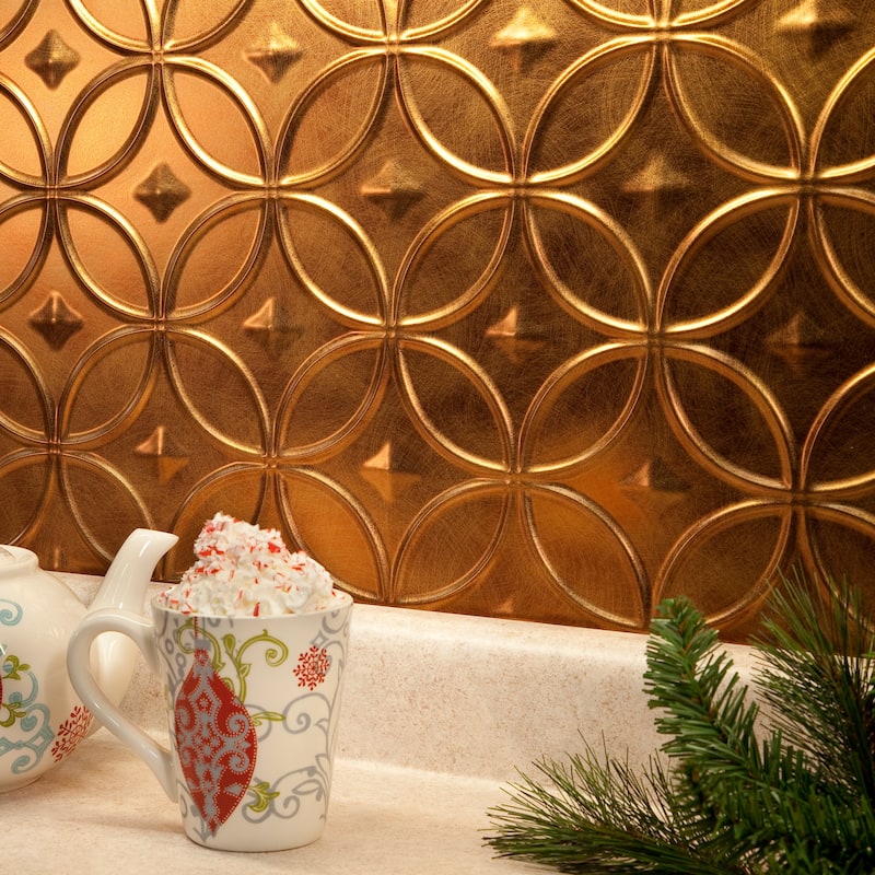 FASÄDE Rings Decorative Vinyl Backsplash Panel