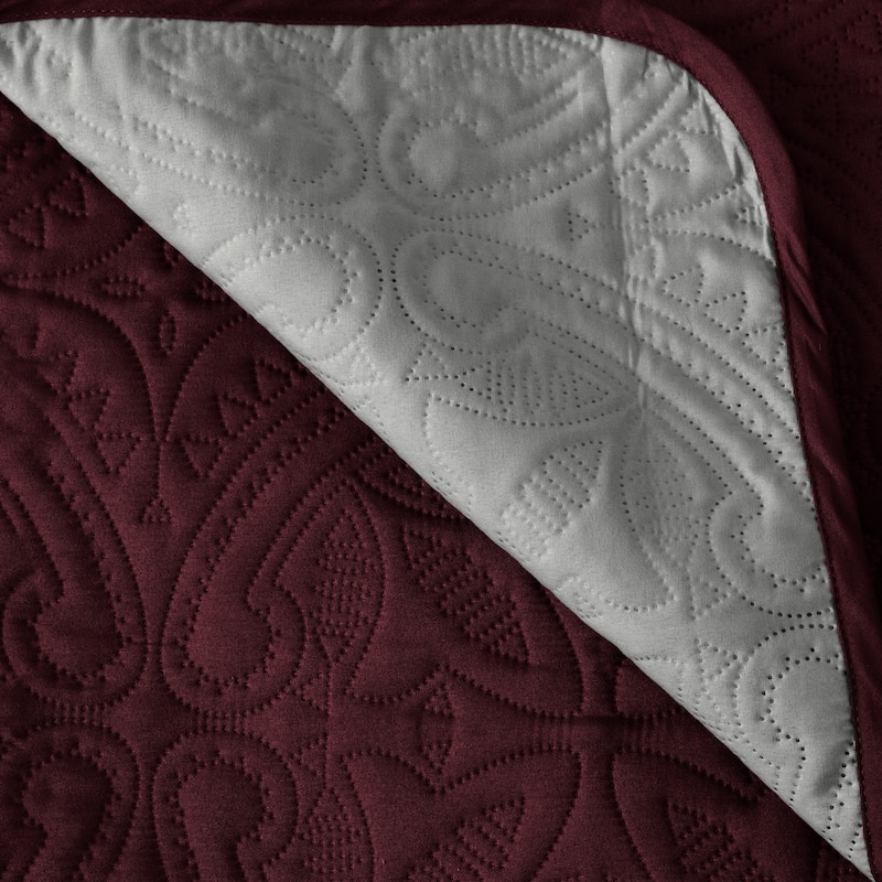 Reversible Love Seat Cover Quilted Pet Furniture Protector Slipcover