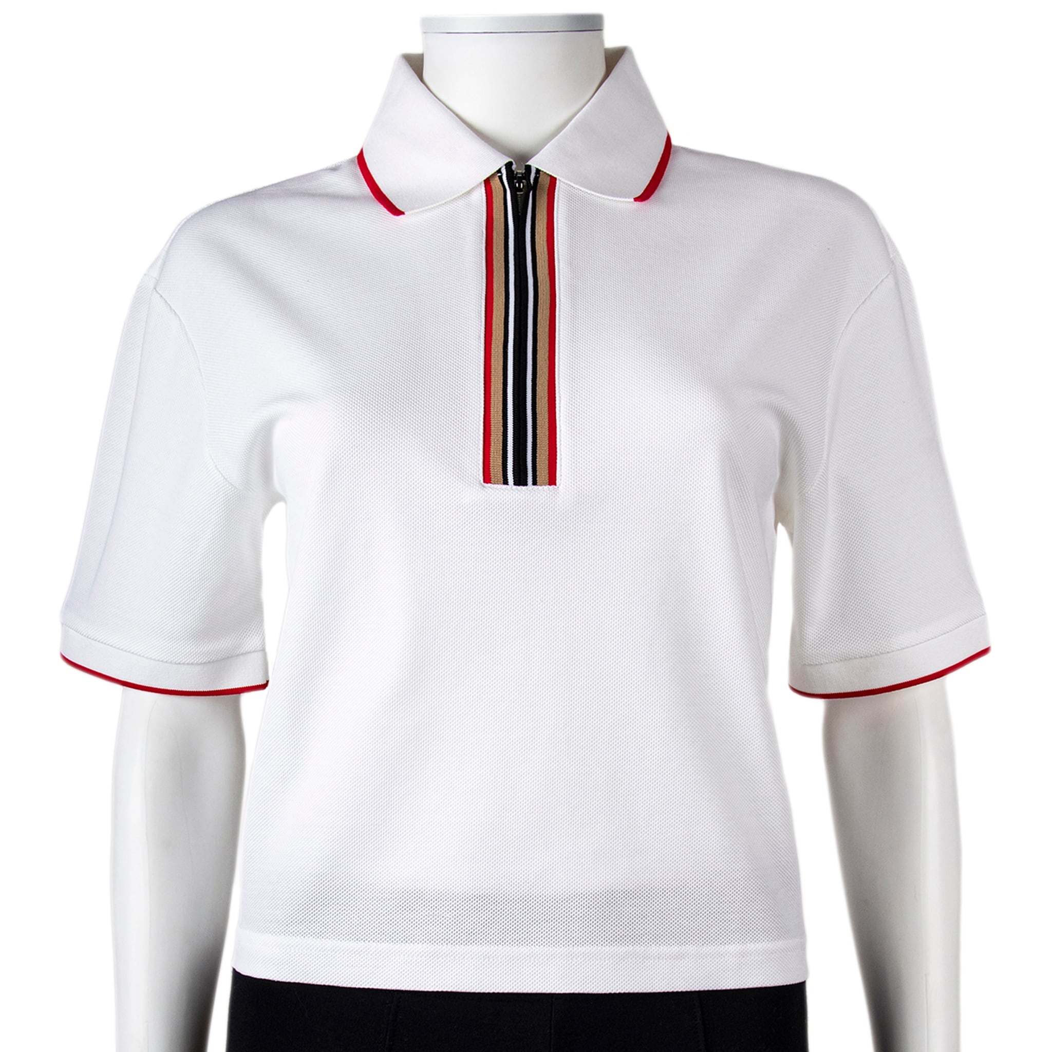 Burberry ハーブロッサム Burberry Hazelton Cropped Polo Shirt - Overstock - 42810579