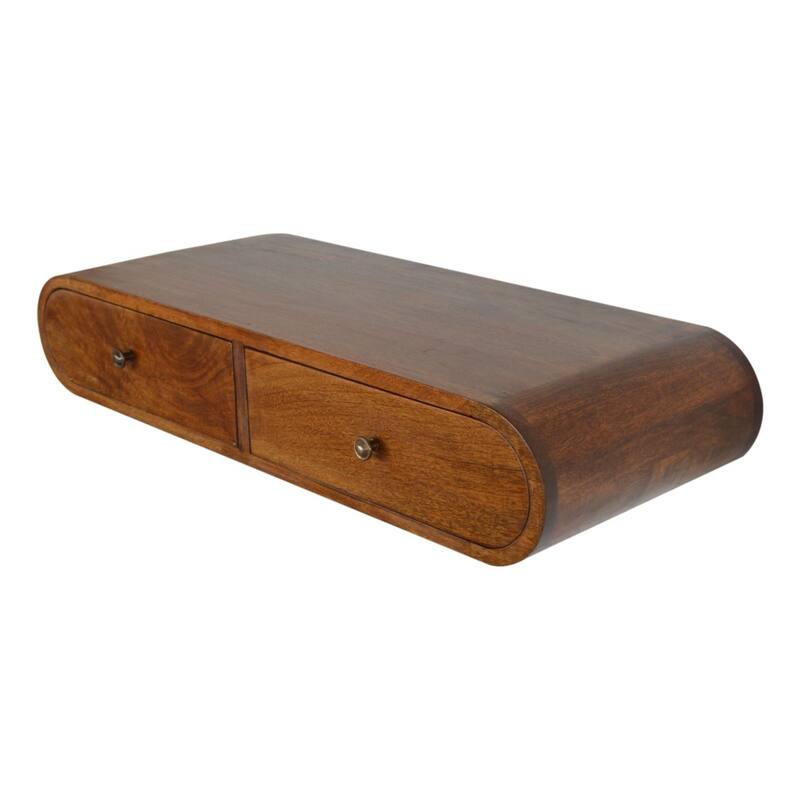 Contemporary Design Drawer Floating Nightstand,Durable And Sturdy