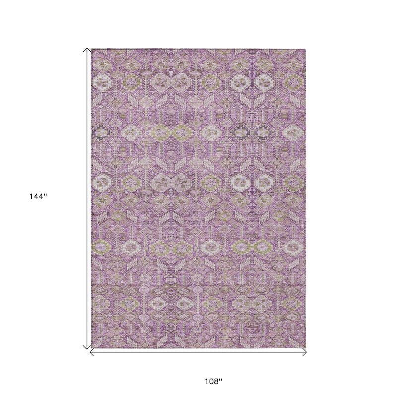 Alriri Garden-Inspired Weather Resistant Classic Meets Modern Outdoor Rug