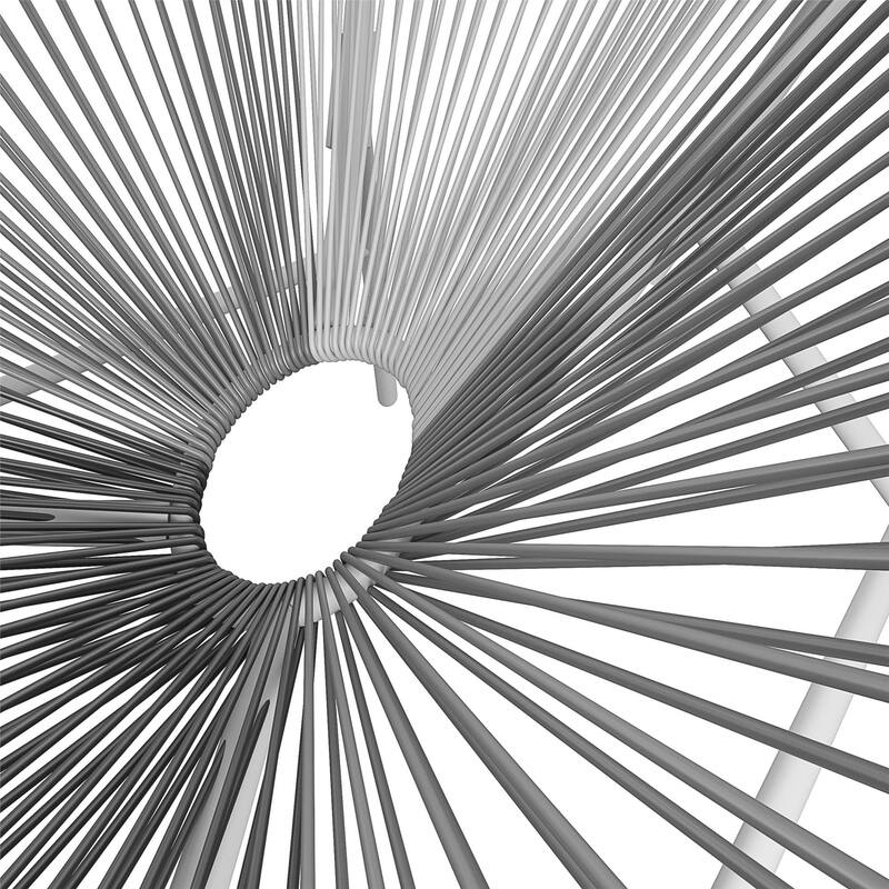 GDFStudio - Outdoor Steel Lounge Chair Set with Ergonomic Design(Set of 2)