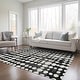 preview thumbnail 27 of 101, Machine Washable Indoor/ Outdoor Chantille Abstract Dots Rug