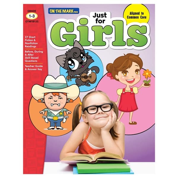 Just For Girls Gr 1-3 Reading Comprehension - Bed Bath & Beyond - 22148864