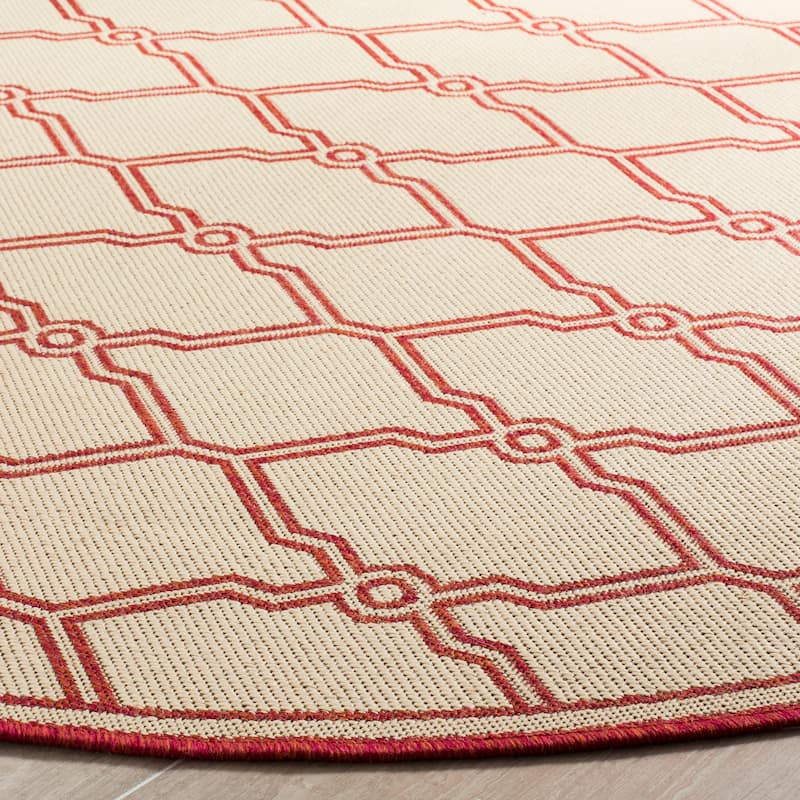 SAFAVIEH Linden Jeri Indoor/ Outdoor Waterproof Patio Backyard Rug