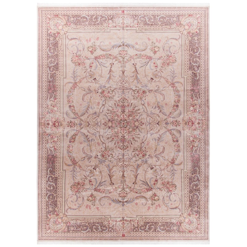 SAFAVIEH Couture Hand-knotted Royal Kerman Tiberia Traditional Oriental Wool