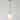 Rennnsan 1-Light Transitional Glass Pendant Light for Dining Room & Foyer - 7.7" Dia x 12.3" H