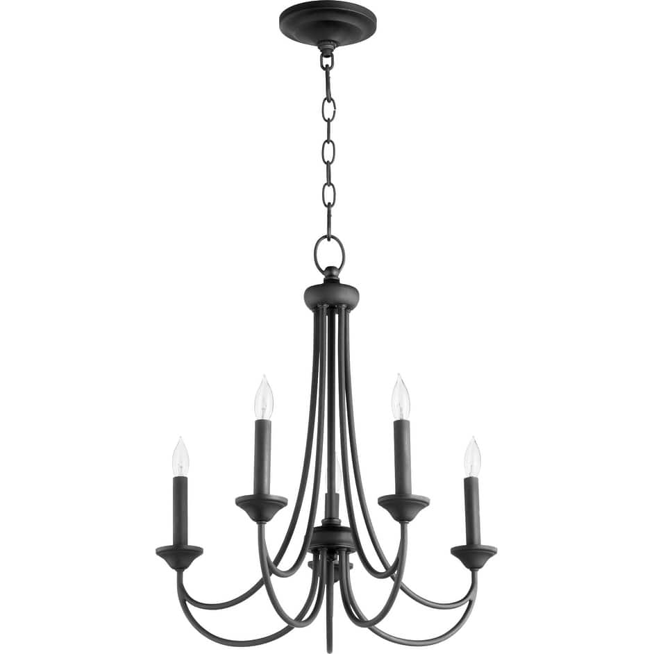 Quorum International Brooks 5 Light 22" Wide Chandelier