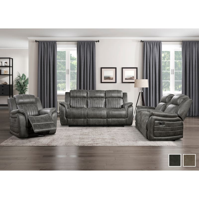 Lonan 3-Piece Reclining Living Room Set