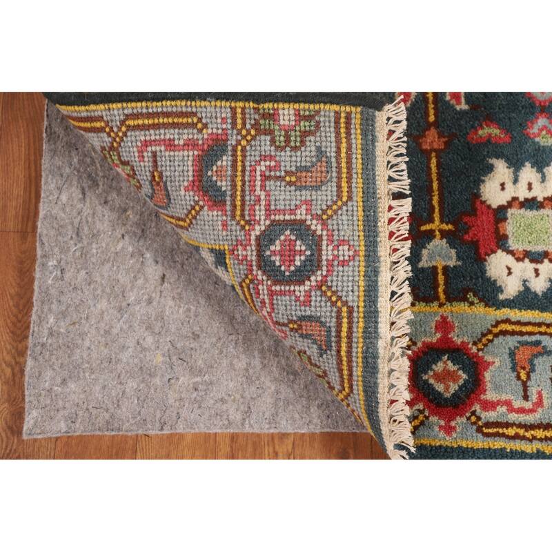 Oushak Oriental Foyer Rug Hand-Knotted Wool Carpet - 2'11"x 5'0"