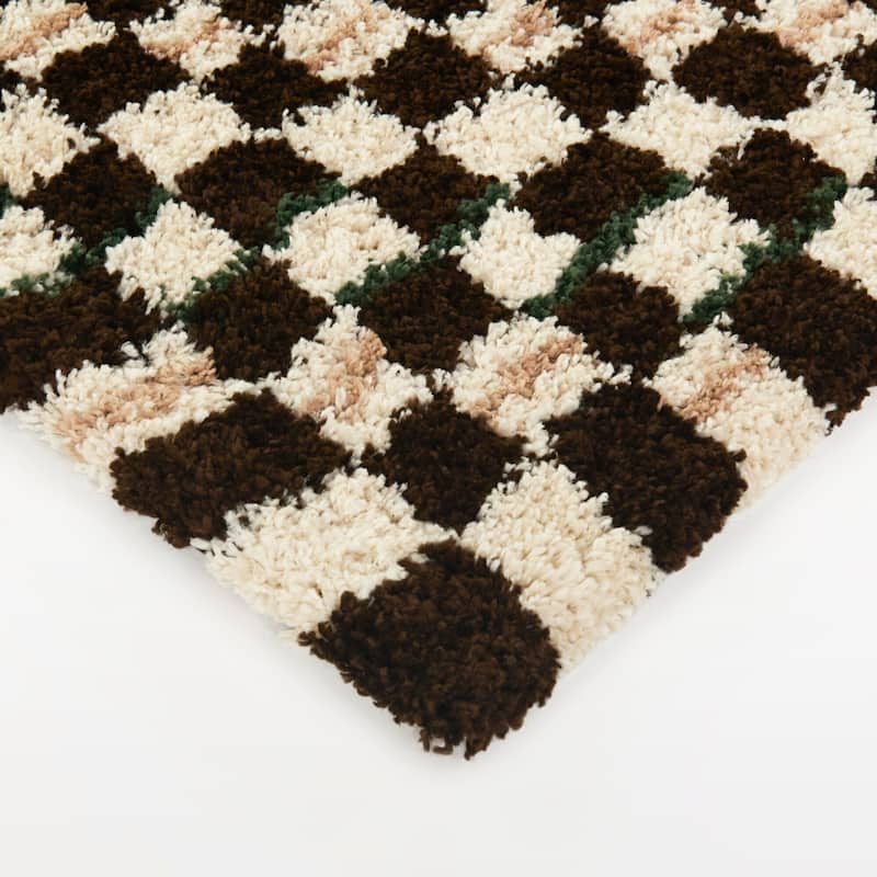 Chamberlain Modern Checkered Area Rug