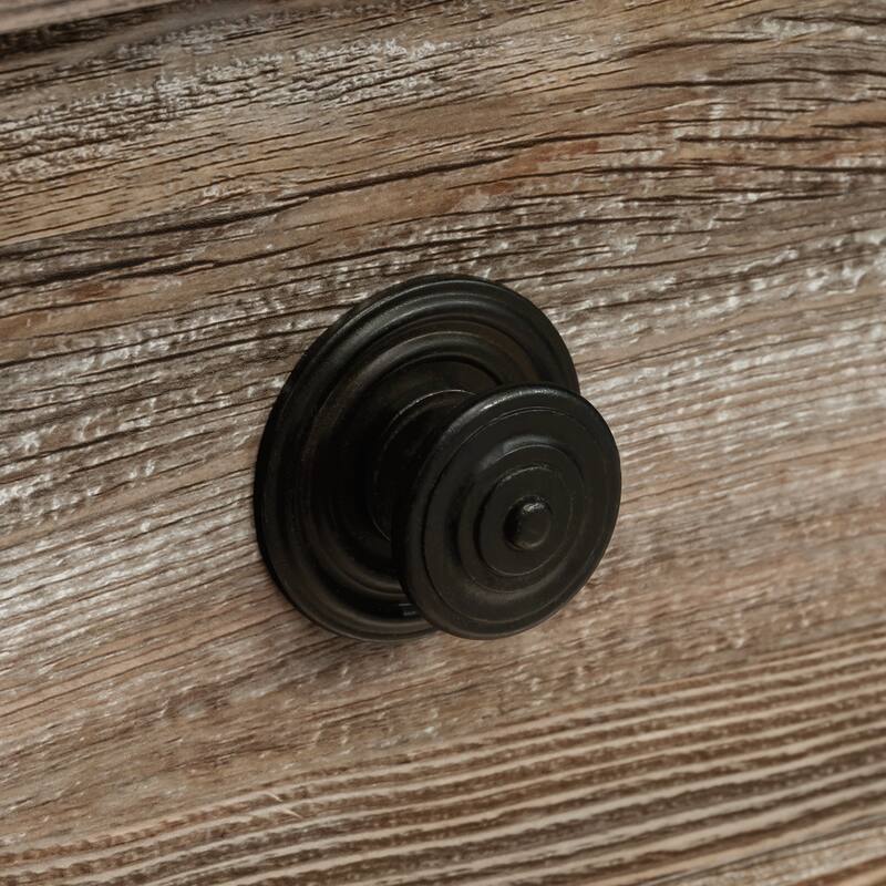 Wood Lateral File with Rustic Style, Brown