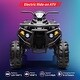 preview thumbnail 17 of 19, 2 Seater Kids Ride On ATV 4 Wheeler Electric Vehicle for Big Kids