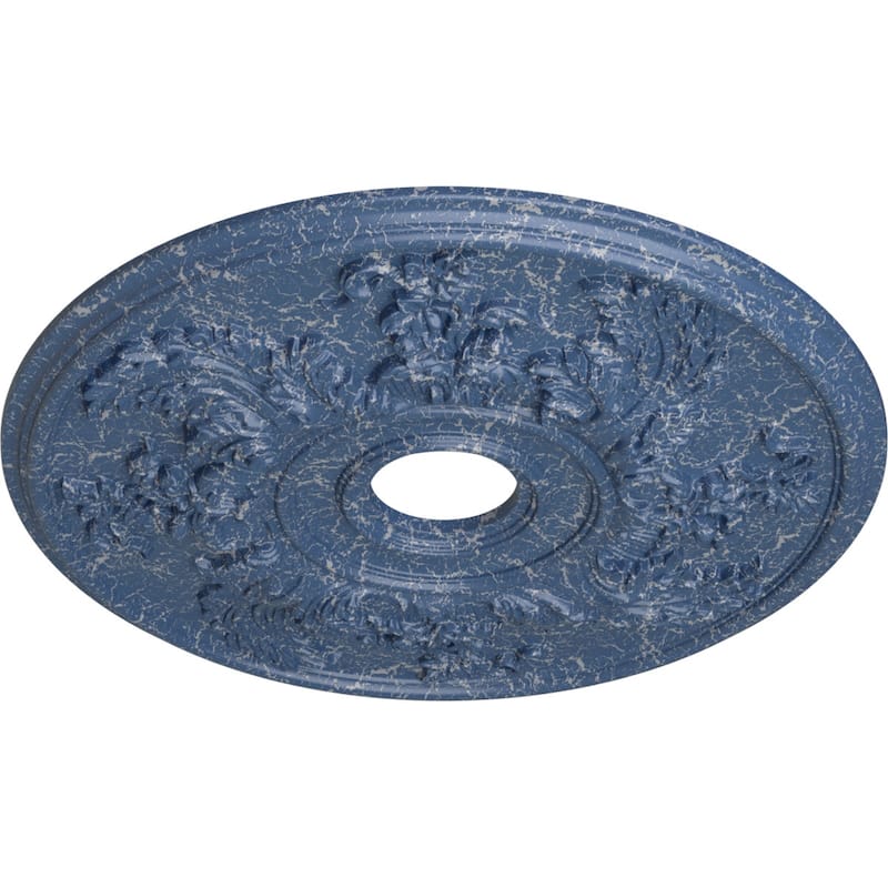 23 5/8"OD x 4 5/8"ID x 1 7/8"P Acanthus Twist Ceiling Medallion