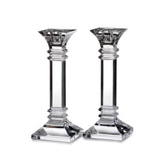 Marquis by Waterford Treviso Candlestick 8in, Set of 2