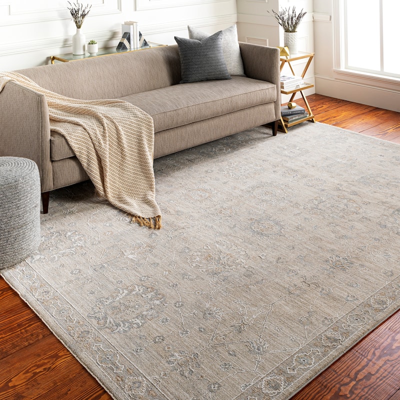 Livabliss Tritan Traditional Area Rug - Beige - 7'10" x 10'3"