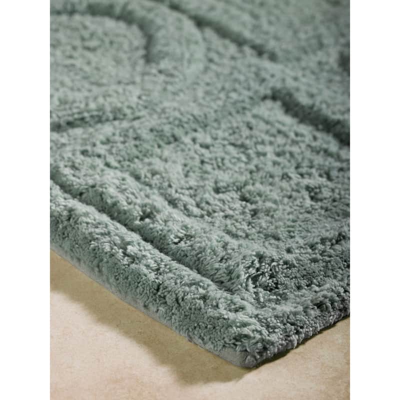 Almaty Teal Bath Mat